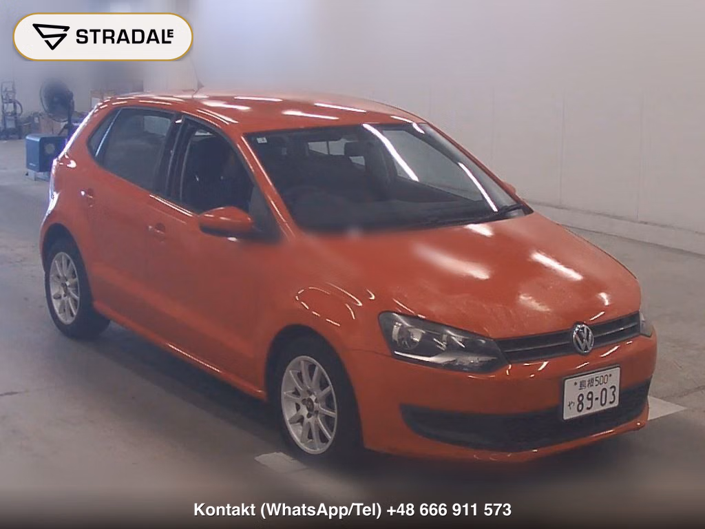 VOLKSWAGEN POLO 5D TSI COMFORT LINE 2010, aukcja z Japonii, zdjęcie 1