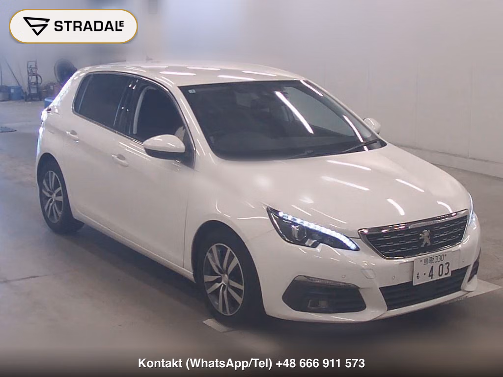 PEUGEOT 308 5D ALLURE BLUE HDI 2019, aukcja z Japonii, zdjęcie 1