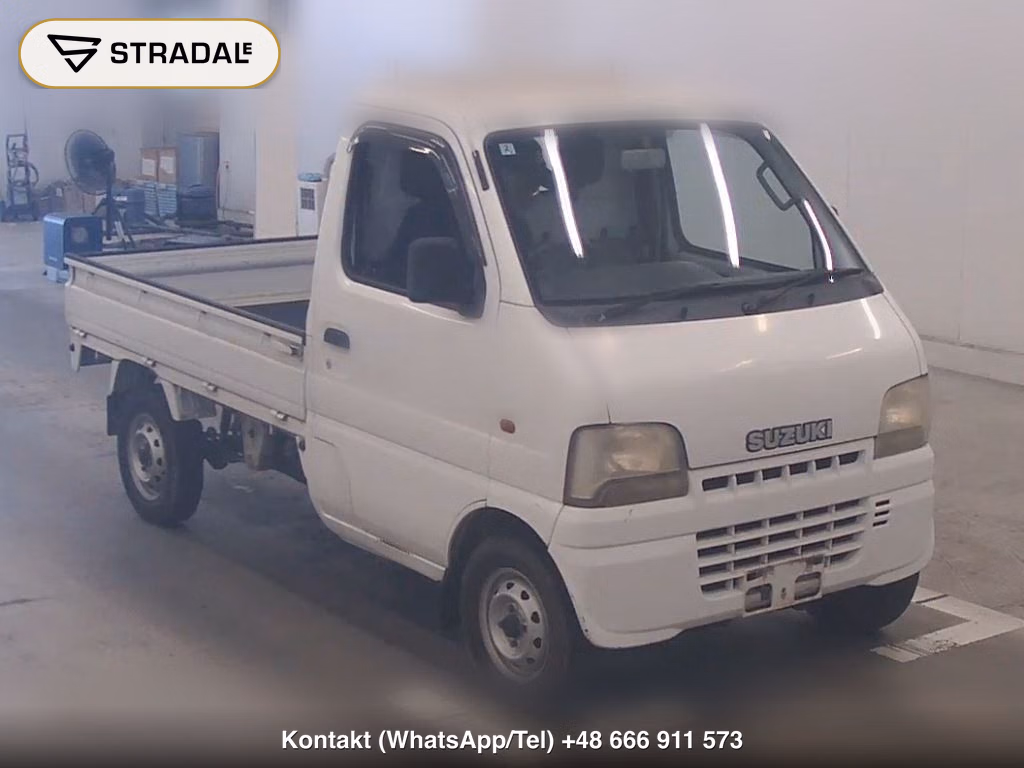 SUZUKI CARRY TRUCK 4WD KU 2001, aukcja z Japonii, zdjęcie 1