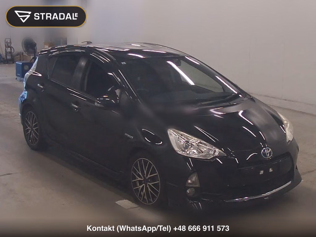 TOYOTA AQUA G BLACK SOFT LEATHER SELECTION 2013, aukcja z Japonii, zdjęcie 1