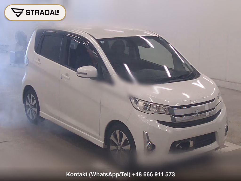 MITSUBISHI EK CUSTOM 4WD T E-ASSIST 2015, aukcja z Japonii, zdjęcie 1