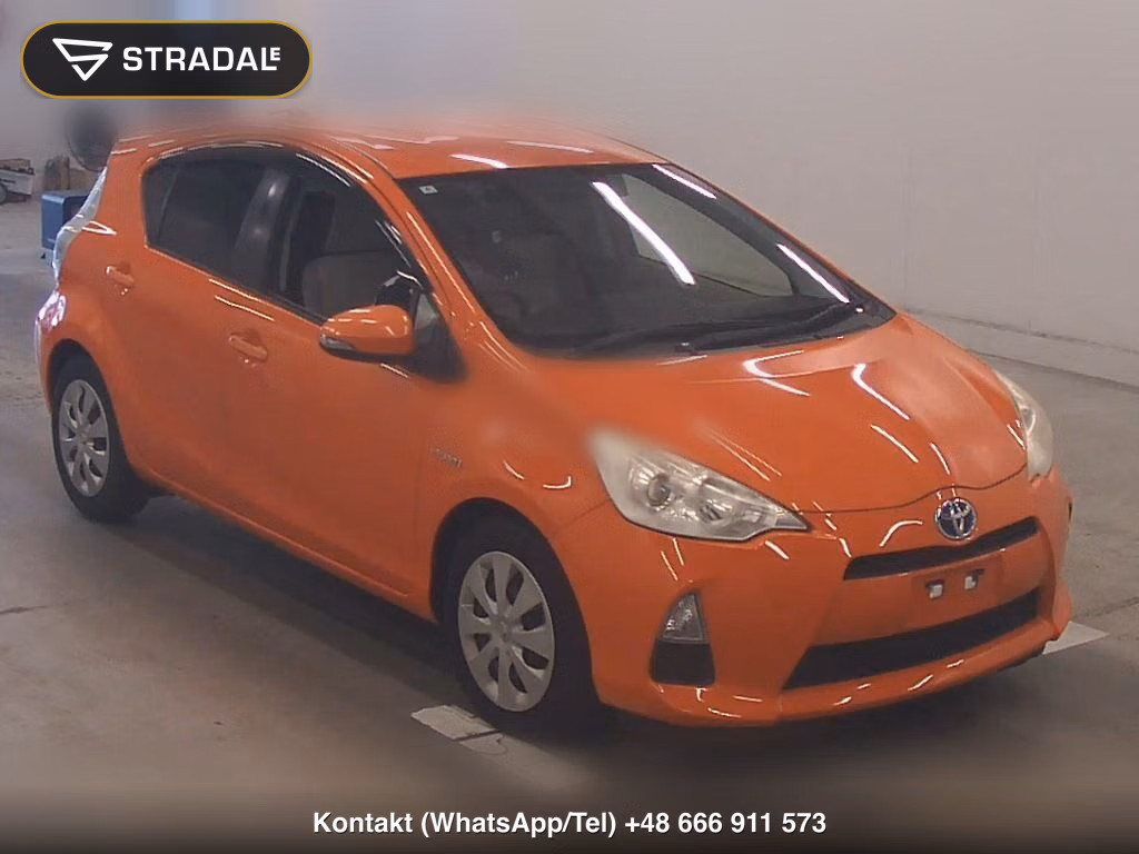 TOYOTA AQUA S 2012, aukcja z Japonii, zdjęcie 1