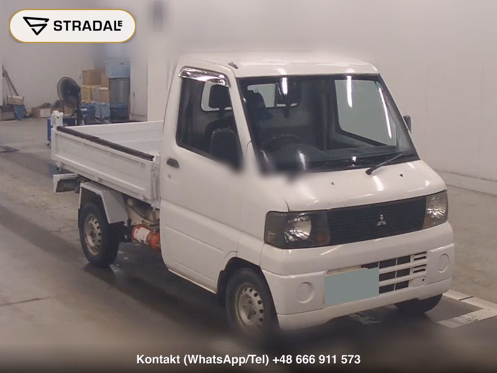MITSUBISHI MINICAB TRUCK 4WD DUMP 2002, aukcja z Japonii, zdjęcie 1
