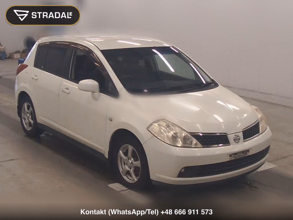 NISSAN TIIDA 18G 2006, aukcja z Japonii, zdjęcie 1