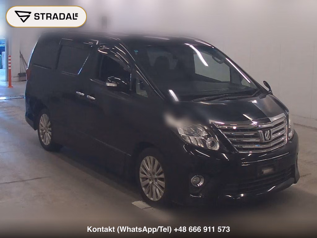 TOYOTA ALPHARD 240S 2013, aukcja z Japonii, zdjęcie 1