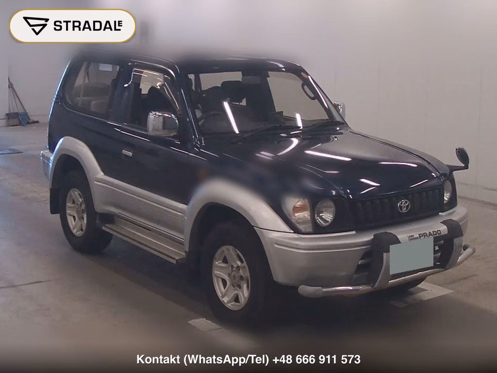 TOYOTA LAND CRUISER PRADO 3D 4WD RX 1996, aukcja z Japonii, zdjęcie 1