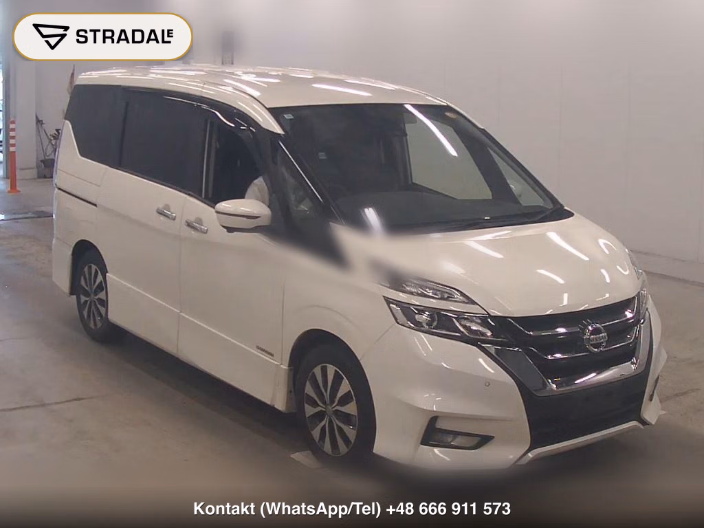 NISSAN SERENA 5D HIGHWAY STAR V SELECTION Ⅱ 2018, aukcja z Japonii, zdjęcie 1