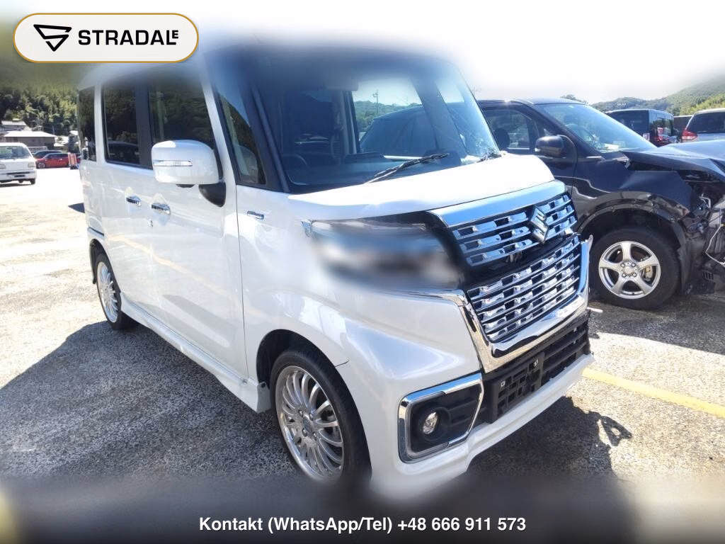 SUZUKI SPACIA CUSTOM HYBRID XS TURBO 2018, aukcja z Japonii, zdjęcie 1