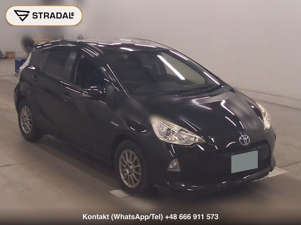 TOYOTA AQUA G BLACK SOFT LEATHER SELECTION 2014, aukcja z Japonii, zdjęcie 1