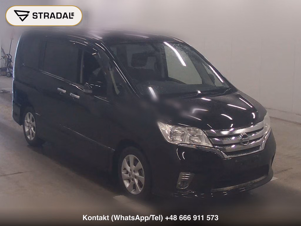NISSAN SERENA 5D HIGHWAY STAR V SELECTION 2012, aukcja z Japonii, zdjęcie 1