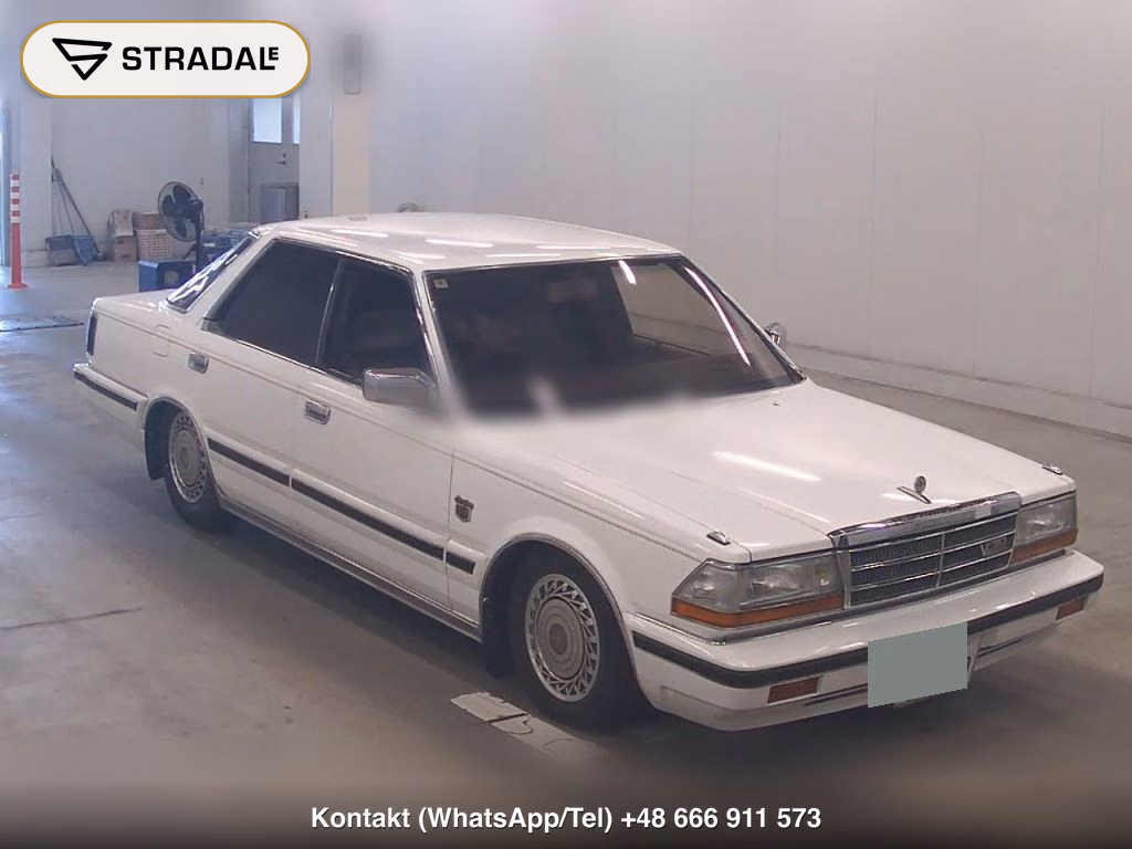 NISSAN GLORIA 4D BROUGHAM TURBO 1987, aukcja z Japonii, zdjęcie 1