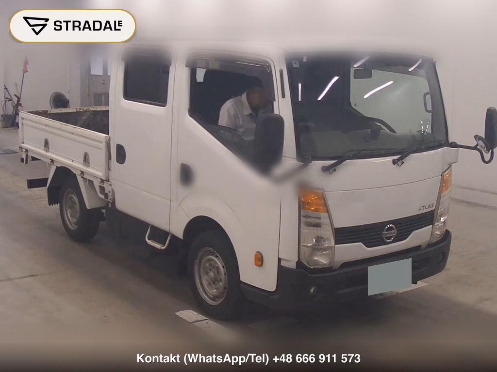 NISSAN ATLAS TRUCK W CAB FULL SUPERLOW 2012, aukcja z Japonii, zdjęcie 1