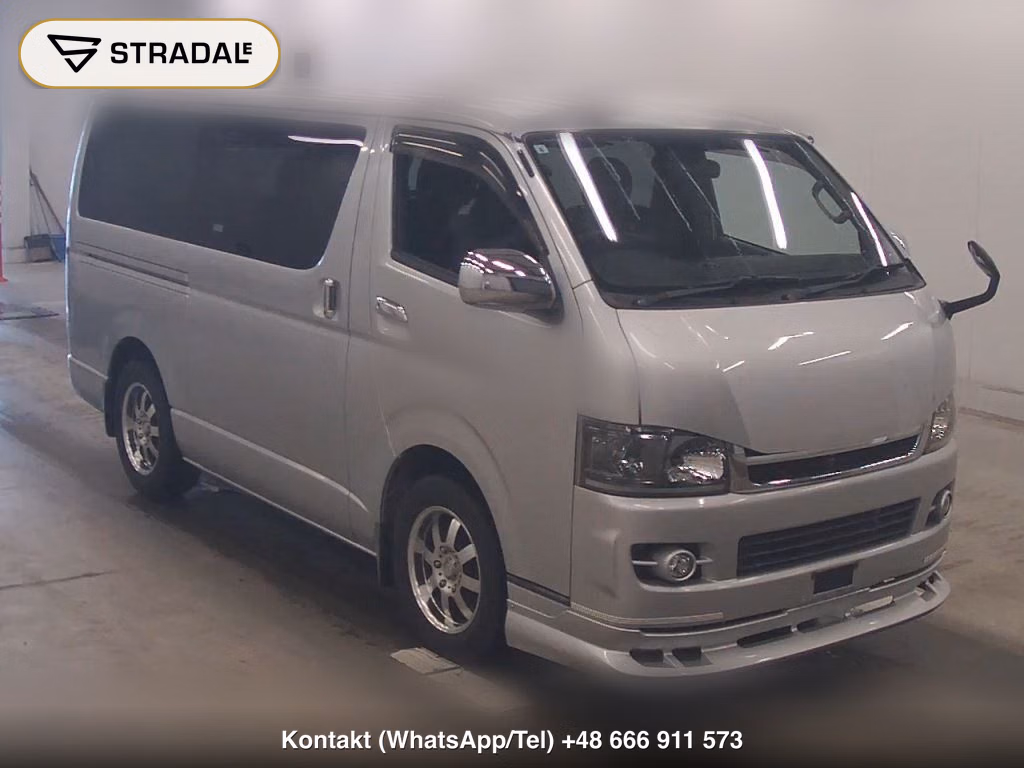 TOYOTA HIACE VAN 5D LONG SUPER GL 2006, aukcja z Japonii, zdjęcie 1