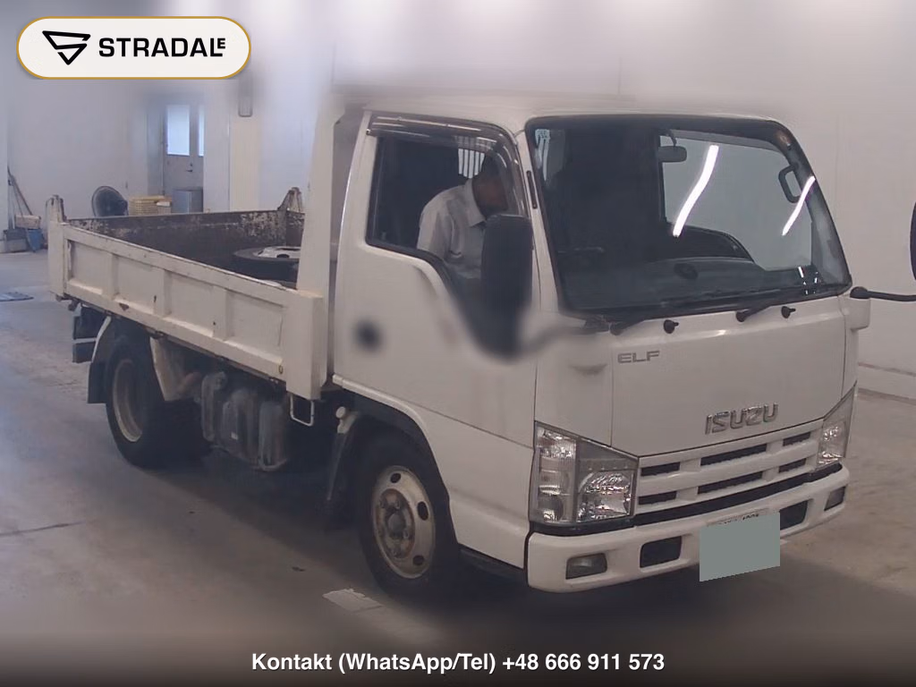 ISUZU ELF TRUCK 2D STRENGTHEN DUMP 2007, aukcja z Japonii, zdjęcie 1
