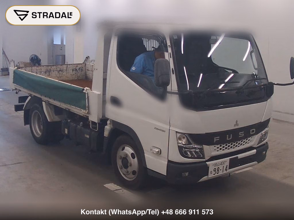 MITSUBISHI FUSO CANTER 2D DUMP 2022, aukcja z Japonii, zdjęcie 1