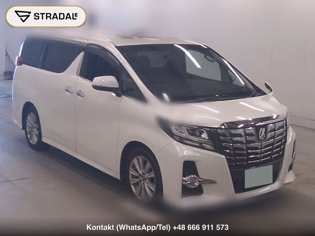 TOYOTA ALPHARD 2.5S A PACKAGE 2015, aukcja z Japonii, zdjęcie 1