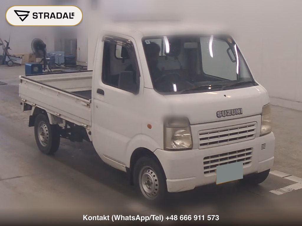 SUZUKI CARRY TRUCK 4WD KC AIR CONDITIONING POWER STEERING 2007, aukcja z Japonii, zdjęcie 1
