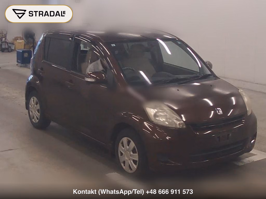 TOYOTA PASSO G F PACKAGE 2007, aukcja z Japonii, zdjęcie 1