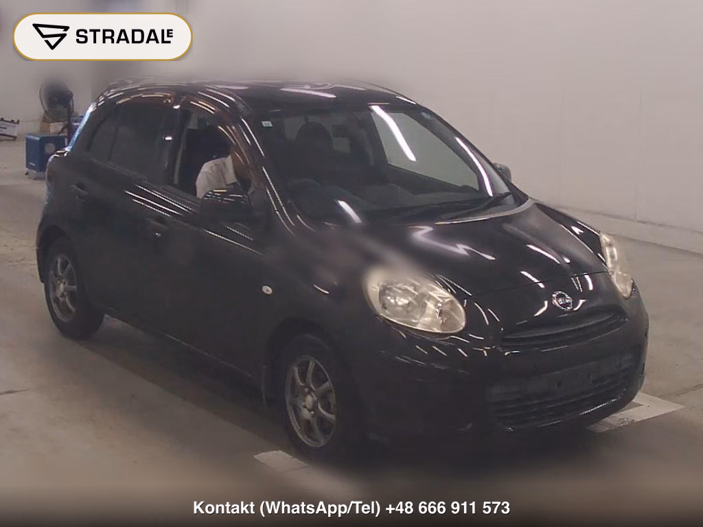 NISSAN MARCH 5D 12S V PACKAGE 2011, aukcja z Japonii, zdjęcie 1