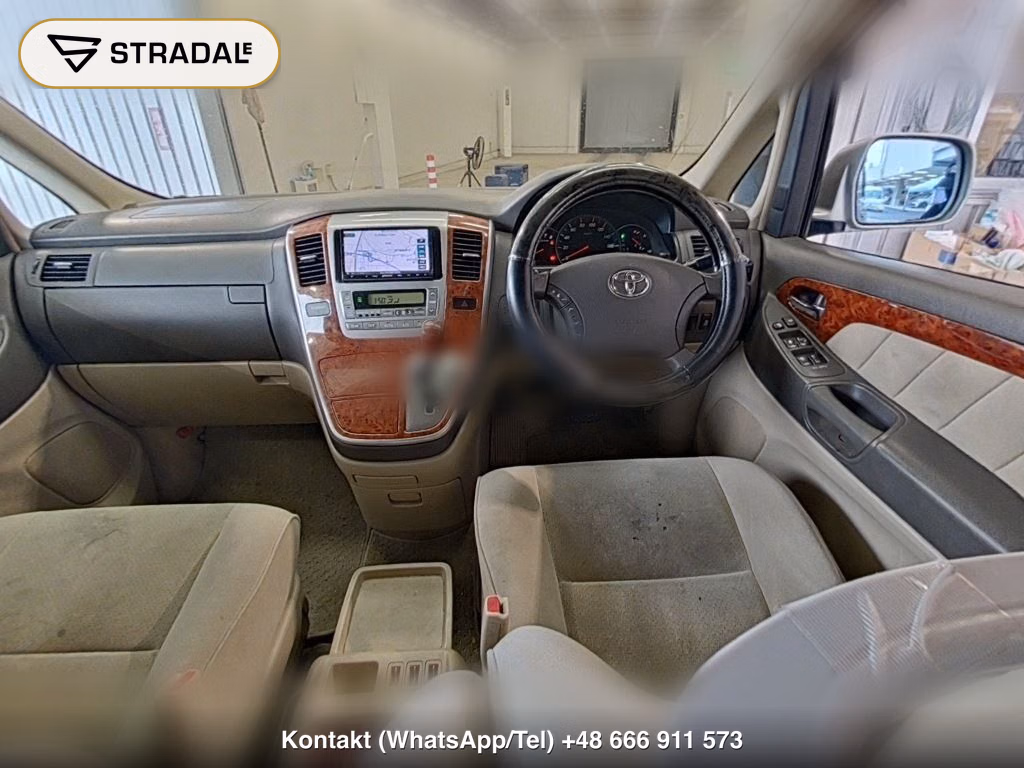 TOYOTA ALPHARD V 4WD AX TRESOR ALCANTARA VERSION, miniaturka 4