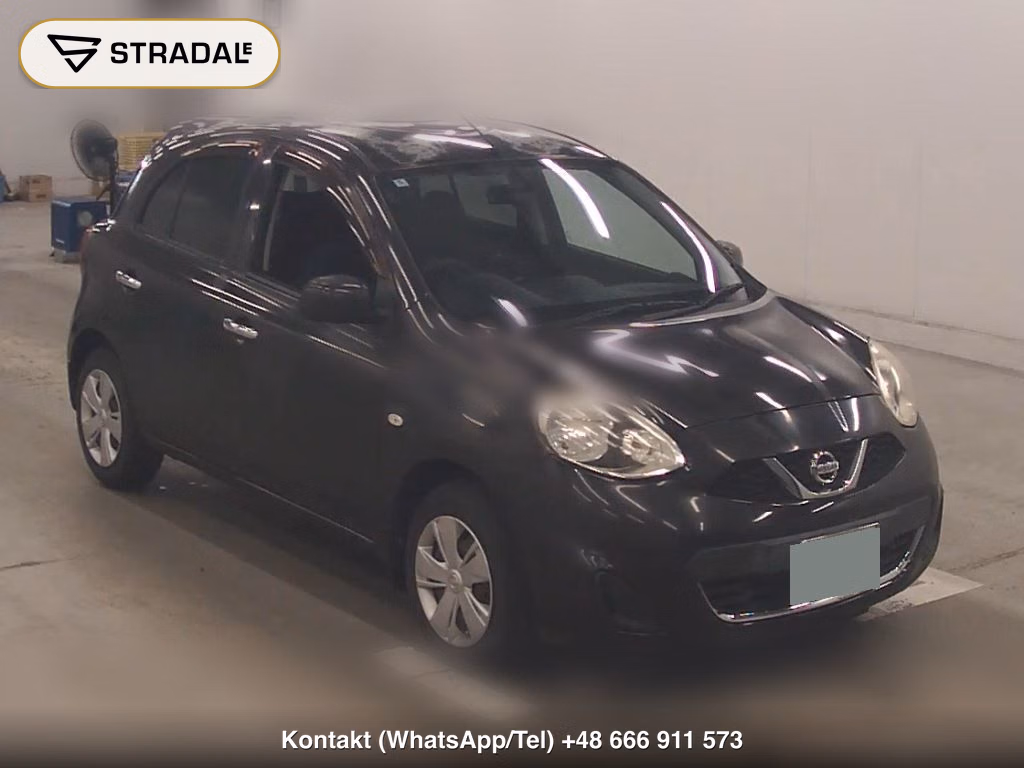 NISSAN MARCH 5D G 2014, aukcja z Japonii, zdjęcie 1