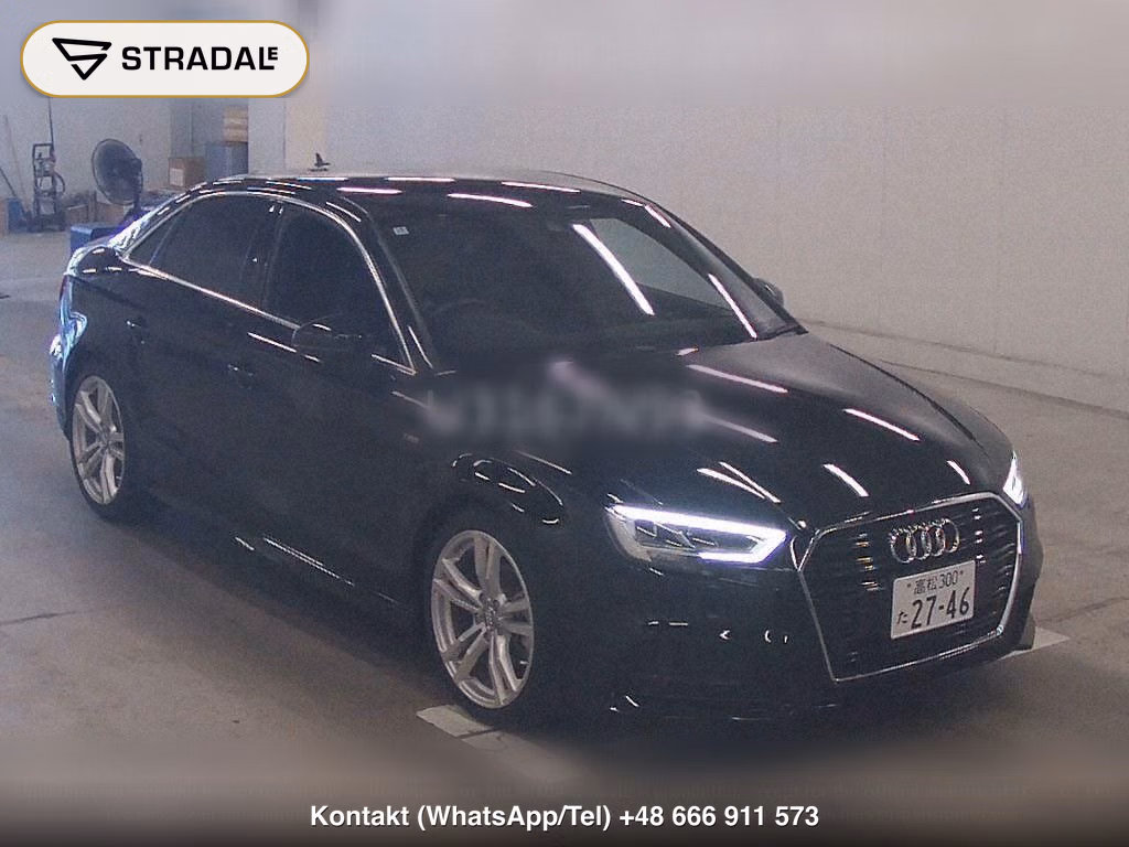 AUDI A3 SEDAN 1.4TFSI SPORT S LINE PACKAGE 2018, aukcja z Japonii, zdjęcie 1