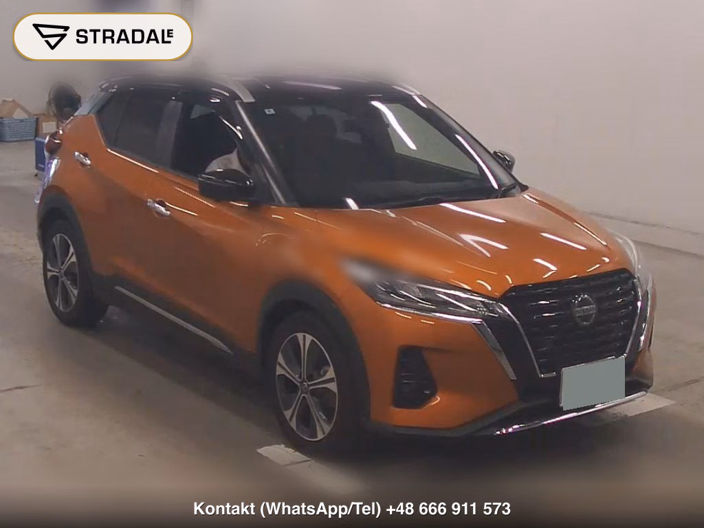 NISSAN KICKS 5D X 2020, aukcja z Japonii, zdjęcie 1