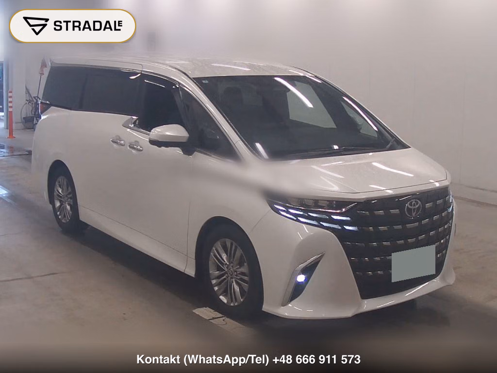 TOYOTA ALPHARD Z 2025, aukcja z Japonii, zdjęcie 1