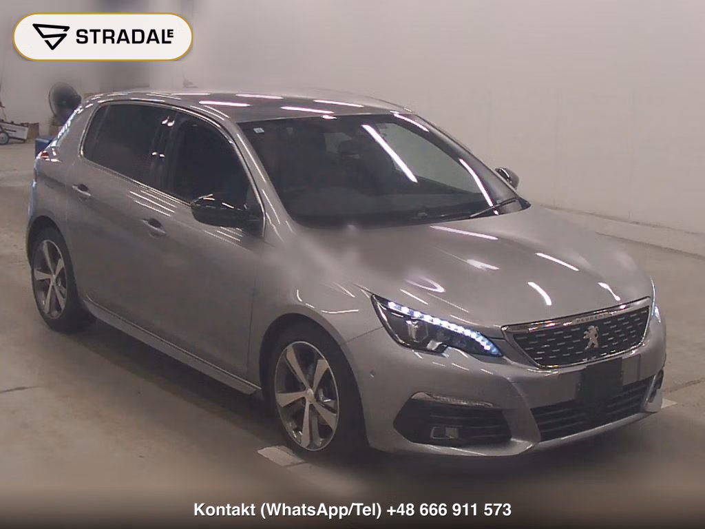 PEUGEOT 308 5D GT LINE 2019, aukcja z Japonii, zdjęcie 1