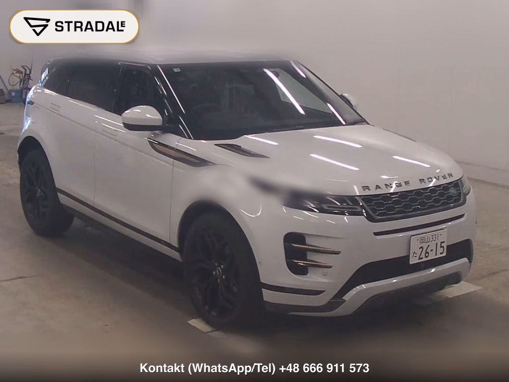 LAND ROVER RANGE ROVER EVOQUE 4WD R-DYNAMIC HSE P250 2021, aukcja z Japonii, zdjęcie 1