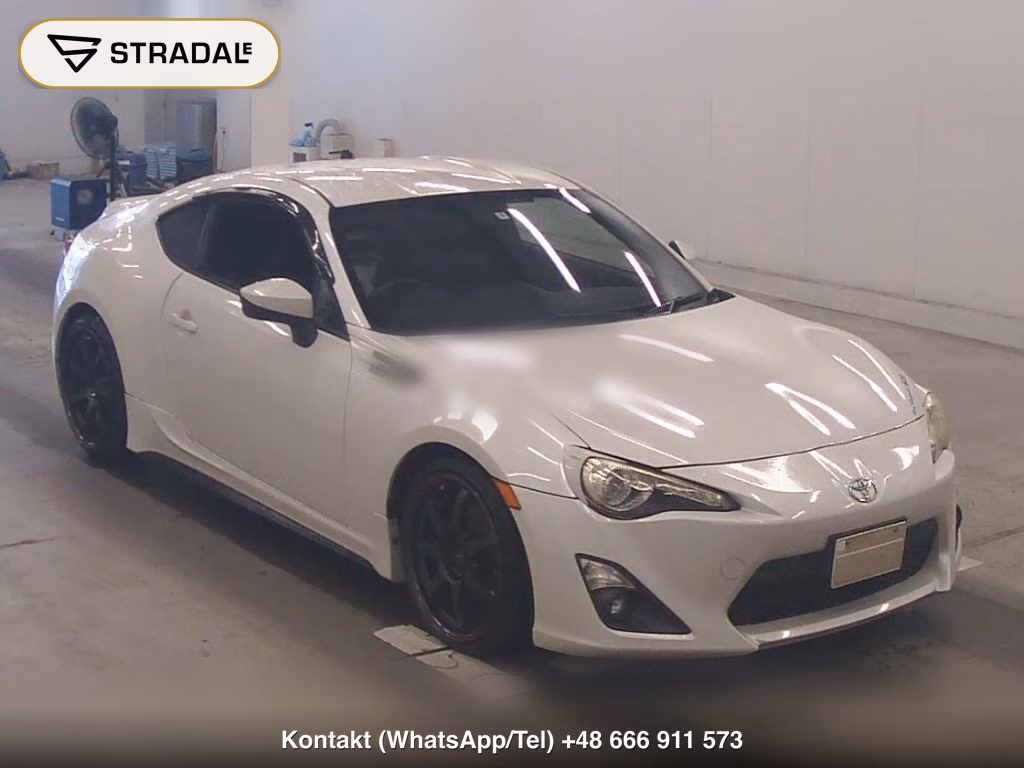 TOYOTA 86 GT 2012, aukcja z Japonii, zdjęcie 1