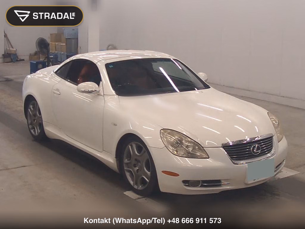 LEXUS SC SC430 2006, aukcja z Japonii, zdjęcie 1