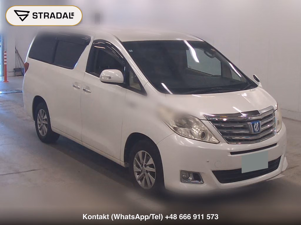TOYOTA ALPHARD HYBRID 4WD X 2012, aukcja z Japonii, zdjęcie 1