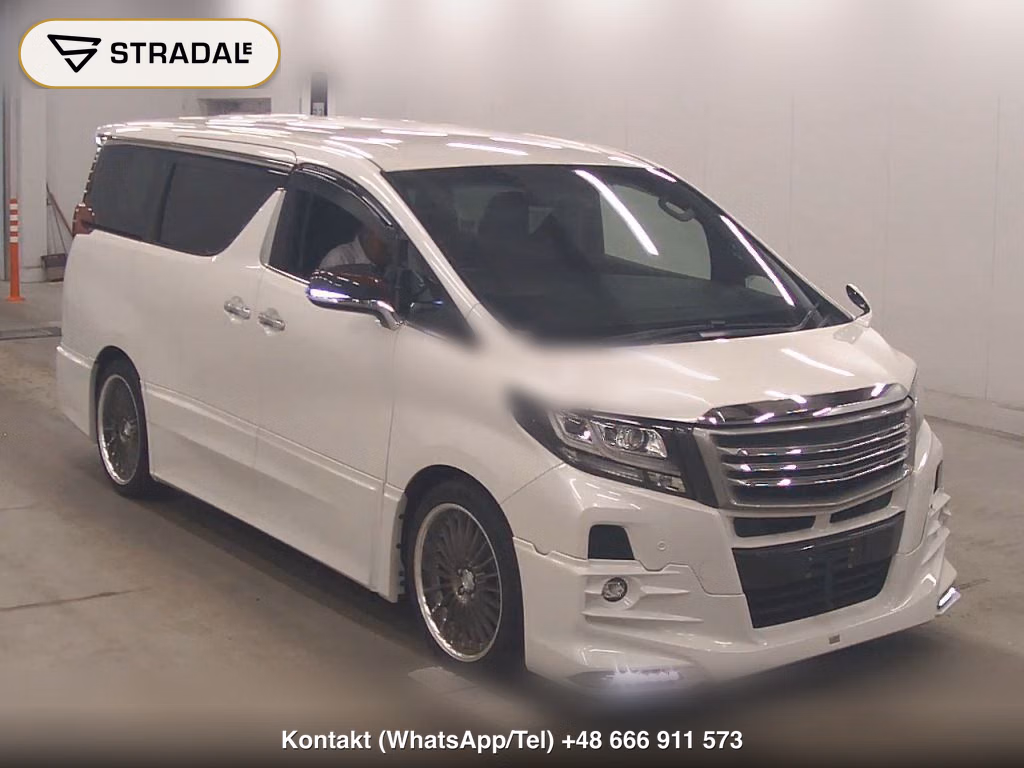 TOYOTA ALPHARD 2.5S C PACKAGE 2015, aukcja z Japonii, zdjęcie 1