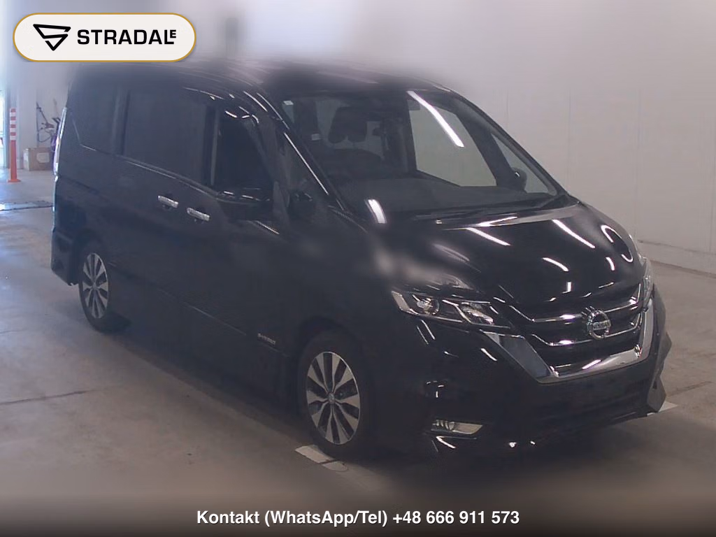 NISSAN SERENA 5D HIGHWAY STAR V SELECTION Ⅱ 2019, aukcja z Japonii, zdjęcie 1