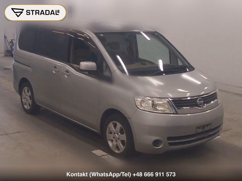 NISSAN SERENA 5D 20S 2007, aukcja z Japonii, zdjęcie 1