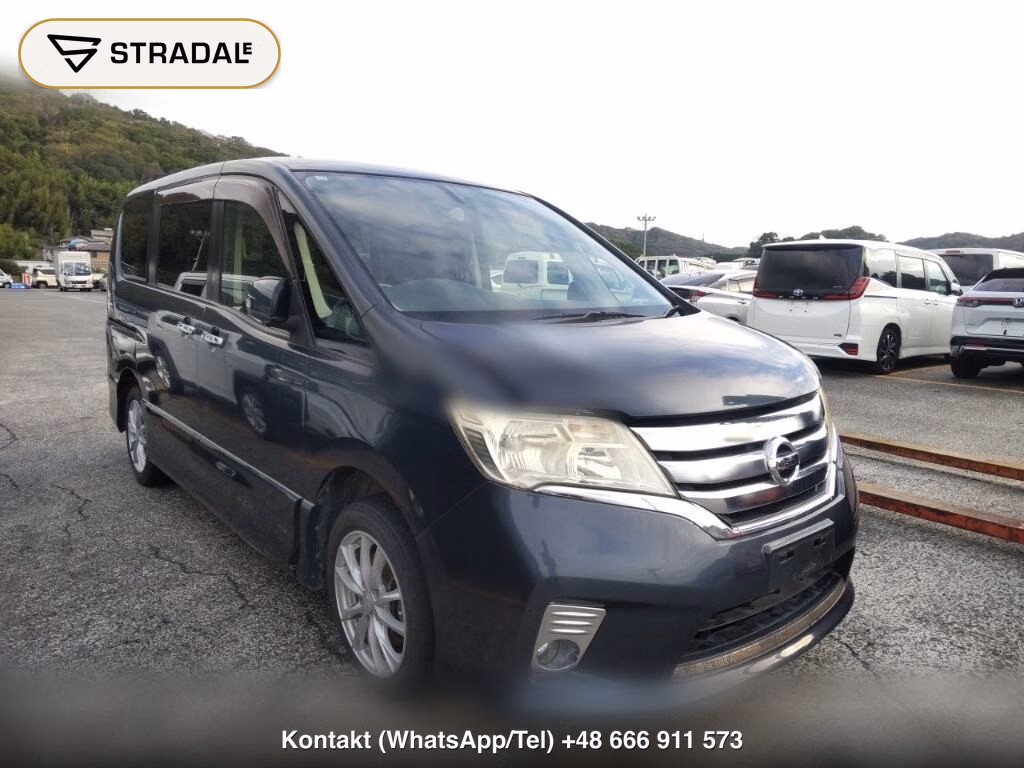 NISSAN SERENA 5D 2011, aukcja z Japonii, zdjęcie 1
