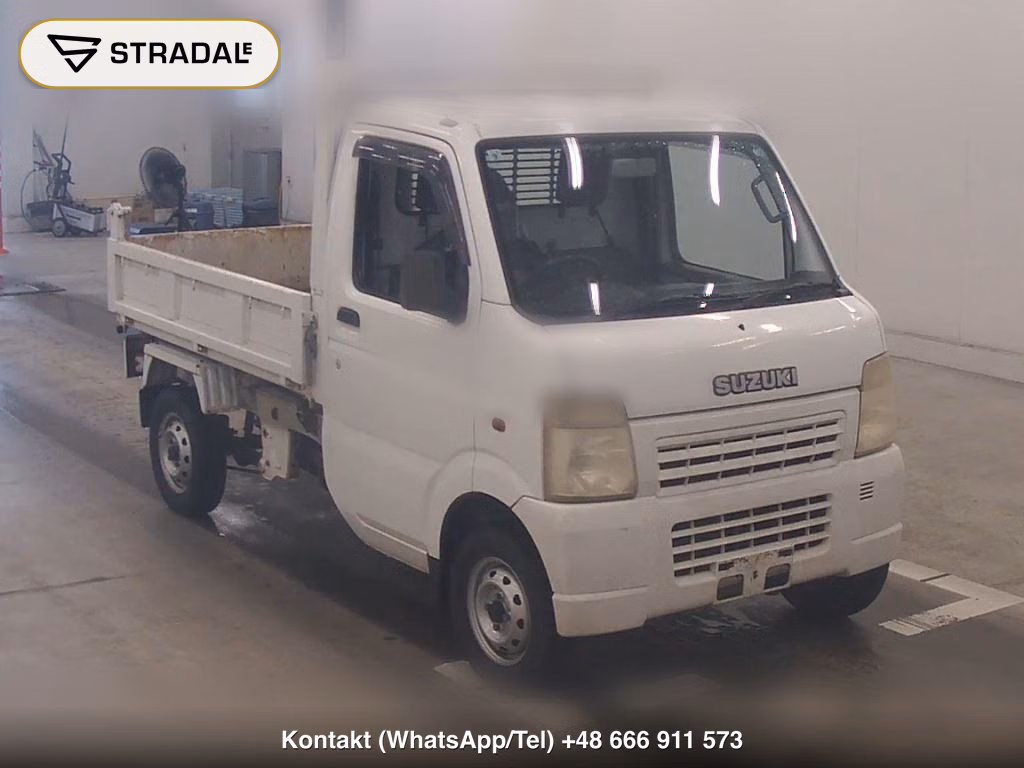 SUZUKI CARRY TRUCK 4WD DUMP 2002, aukcja z Japonii, zdjęcie 1