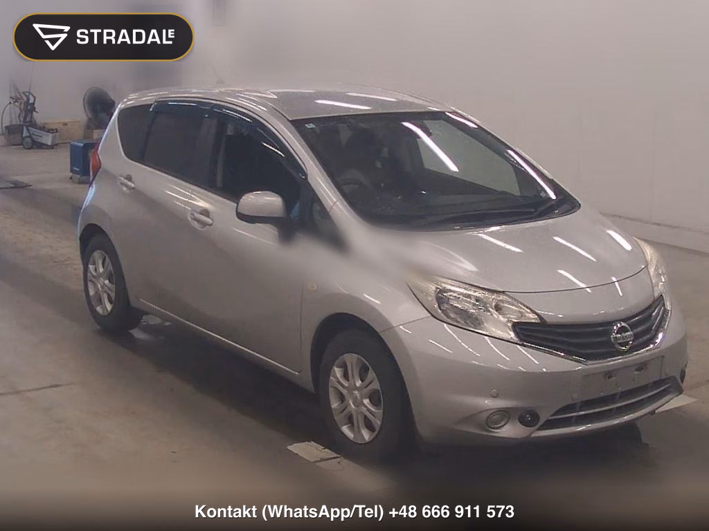 NISSAN NOTE X DIG-S EMERGENCY BRAKE PACKAGE 2014, aukcja z Japonii, zdjęcie 1