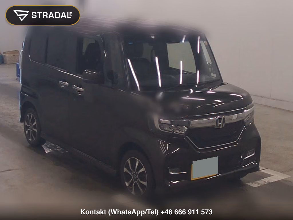 HONDA N-BOX CUSTOM 4WD G・EX HONDA SENSING 2018, aukcja z Japonii, zdjęcie 1