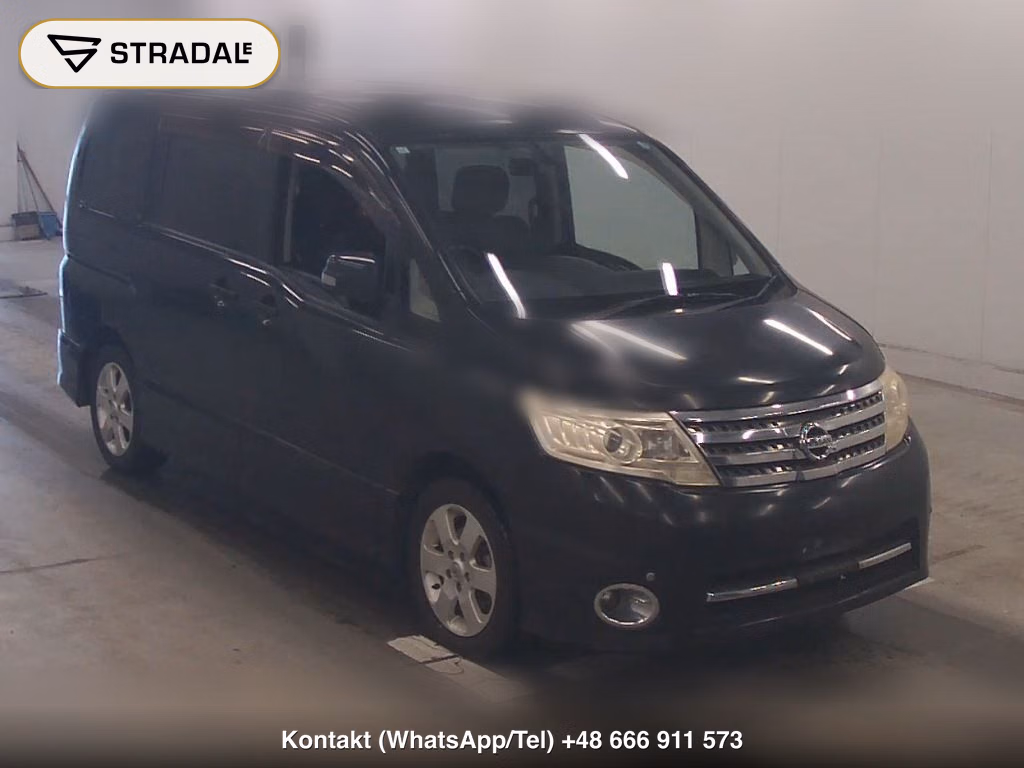 NISSAN SERENA 5D HIGHWAY STAR 2009, aukcja z Japonii, zdjęcie 1