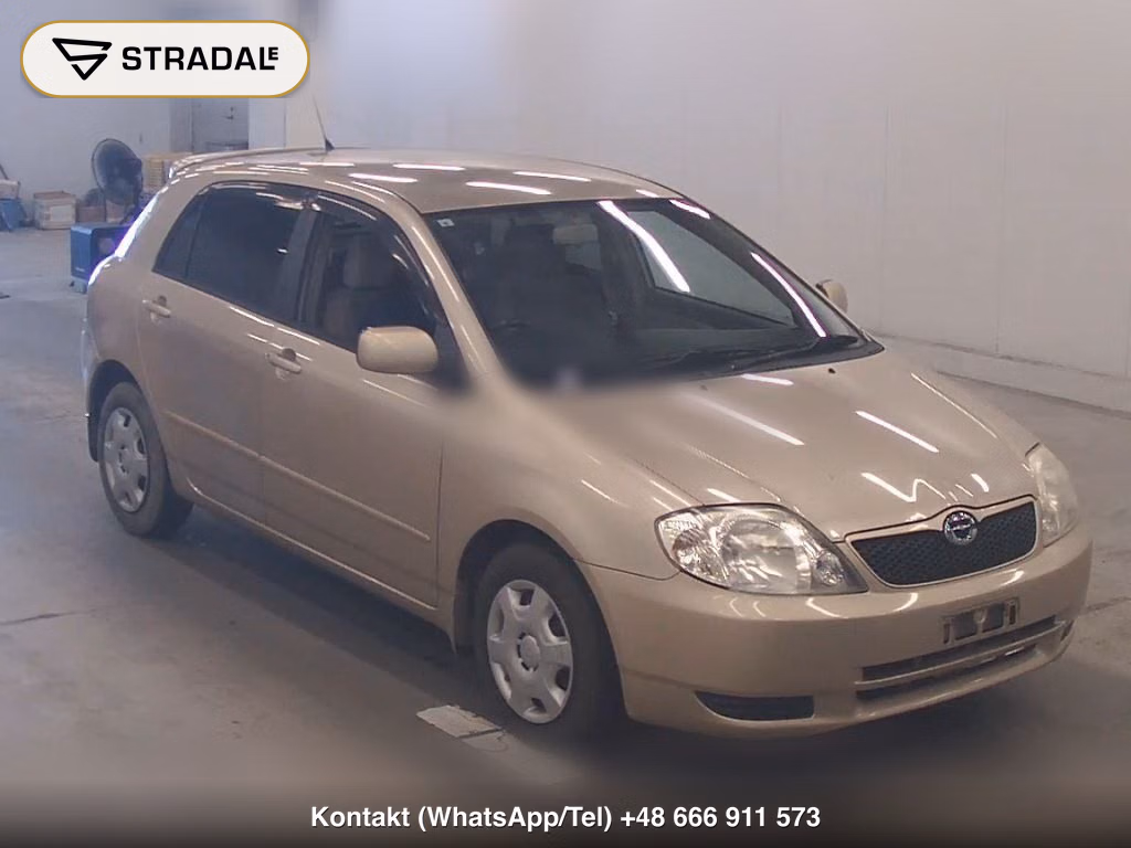 TOYOTA COROLLA RUNX X G EDITION 2001, aukcja z Japonii, zdjęcie 1