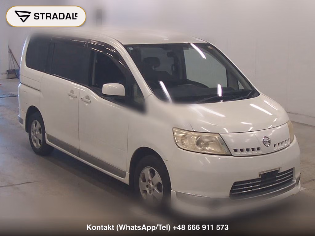 NISSAN SERENA 5D 4WD 20RX 2006, aukcja z Japonii, zdjęcie 1