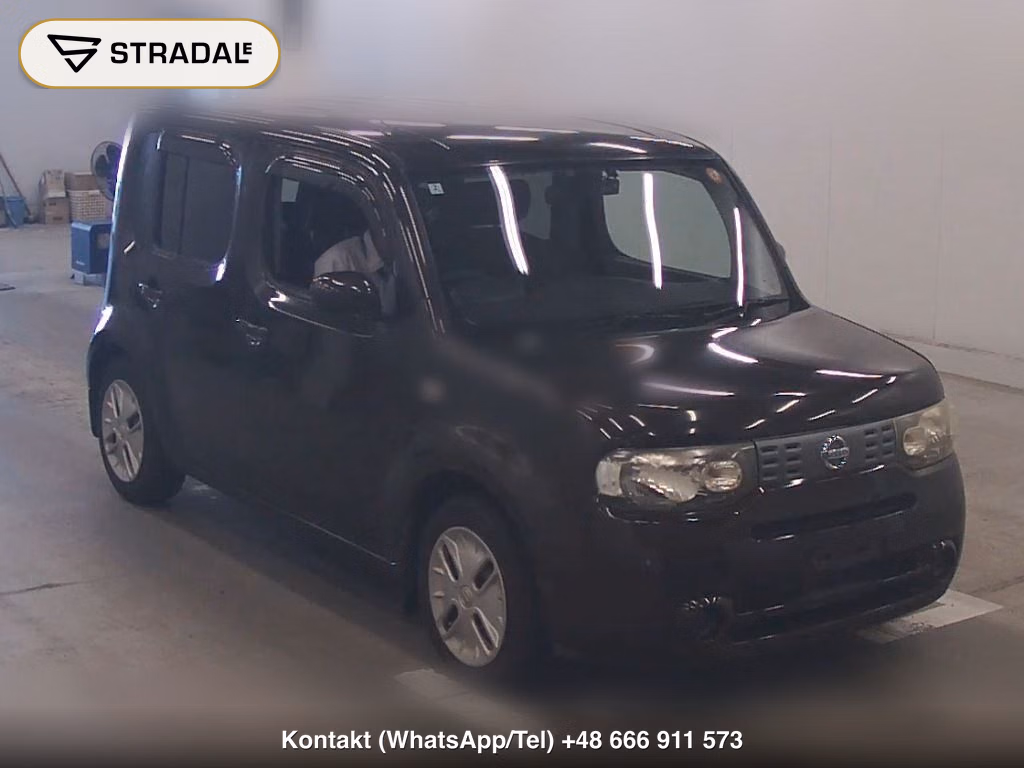 NISSAN CUBE 15X INDIGO + PLASMA 2012, aukcja z Japonii, zdjęcie 1