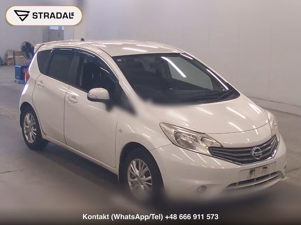 NISSAN NOTE X DIG-S 2012, aukcja z Japonii, zdjęcie 1