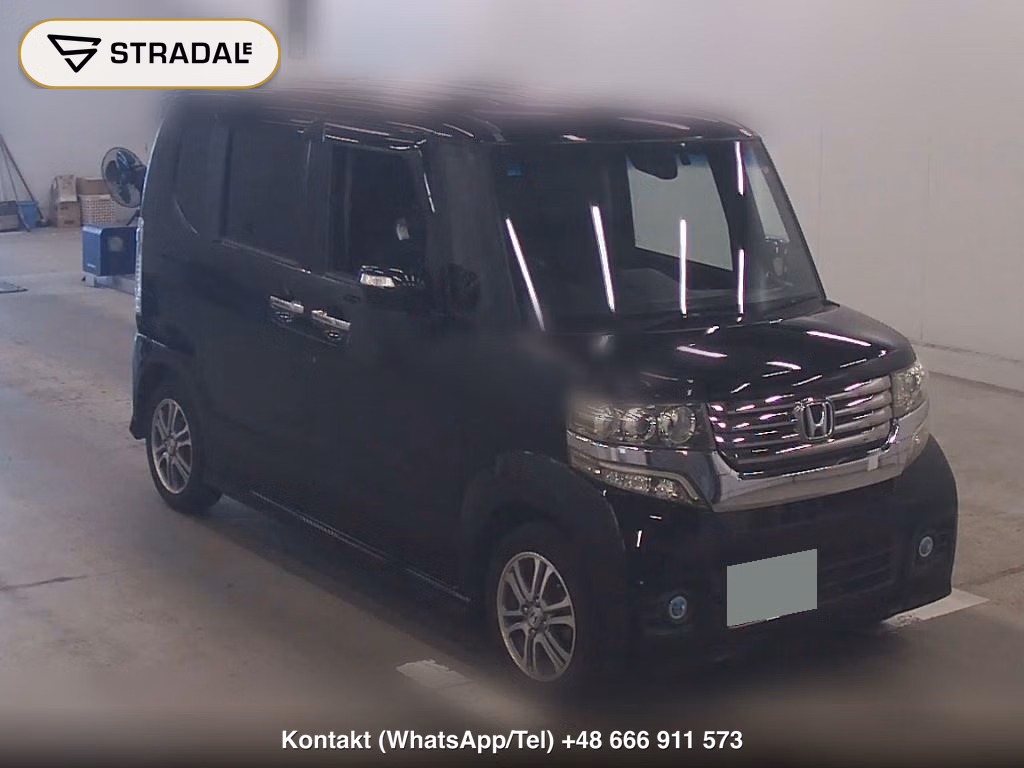 HONDA N-BOX CUSTOM G･A PACKAGE 2014, aukcja z Japonii, zdjęcie 1