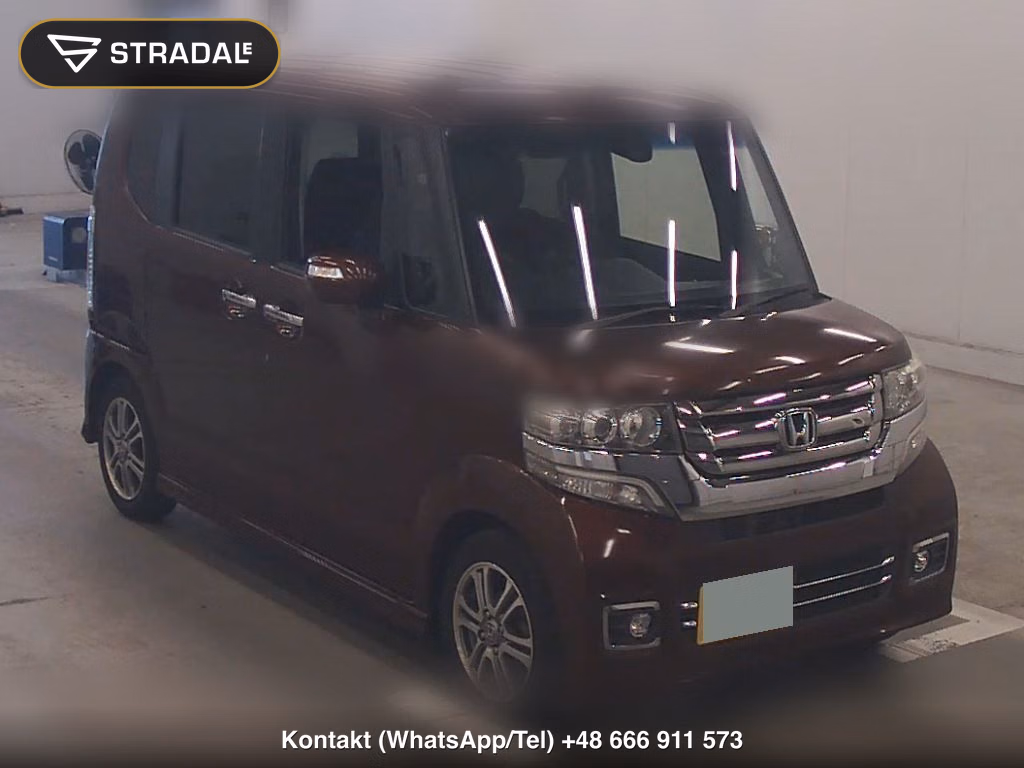 HONDA N-BOX CUSTOM SS PACKAGE 2016, aukcja z Japonii, zdjęcie 1