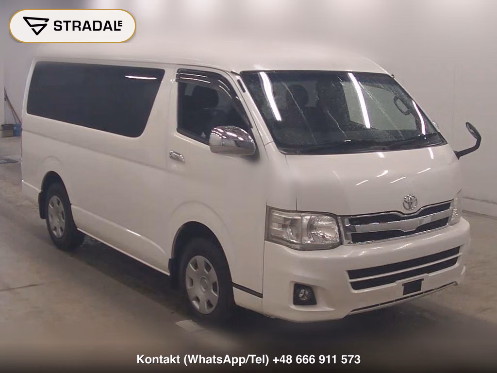 TOYOTA HIACE WAGON 4D 4WD GL 2011, aukcja z Japonii, zdjęcie 1