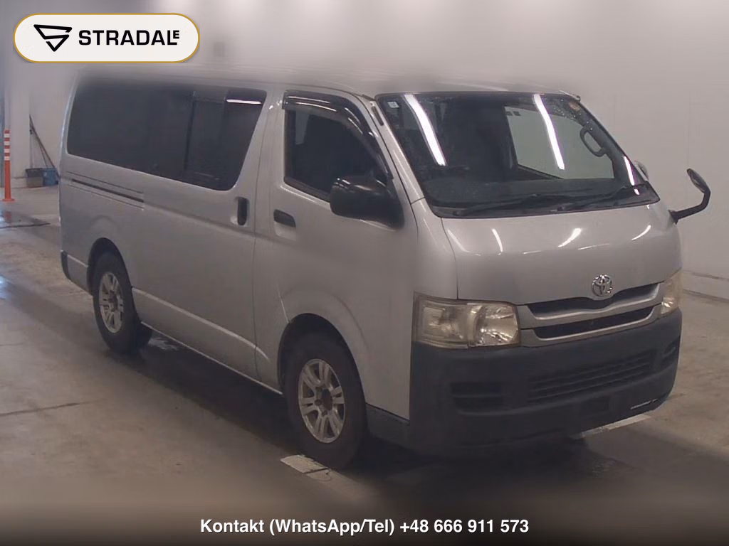 TOYOTA HIACE VAN 5D DX 2008, aukcja z Japonii, zdjęcie 1