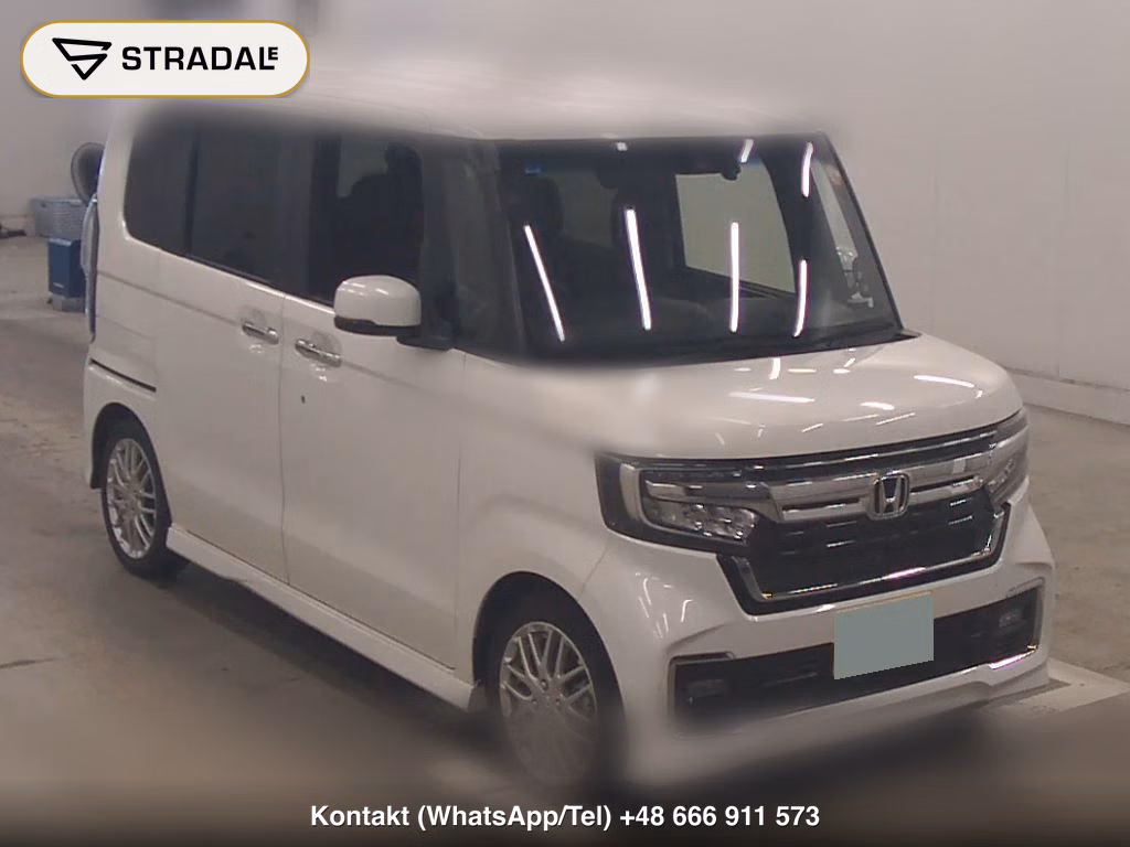 HONDA N-BOX CUSTOM L・TURBO 2021, aukcja z Japonii, zdjęcie 1